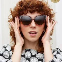 Cat-Eye Sunglasses – Tortoise Shell