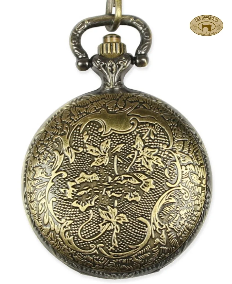 Vintage Pocket Watch – Brass Finish