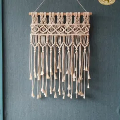 70s Macrame Wall Hanging – Boho Style