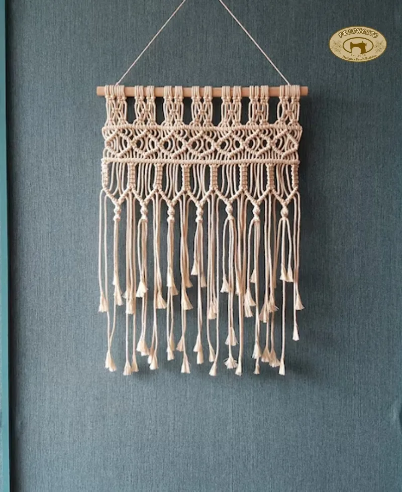 70s Macrame Wall Hanging – Boho Style