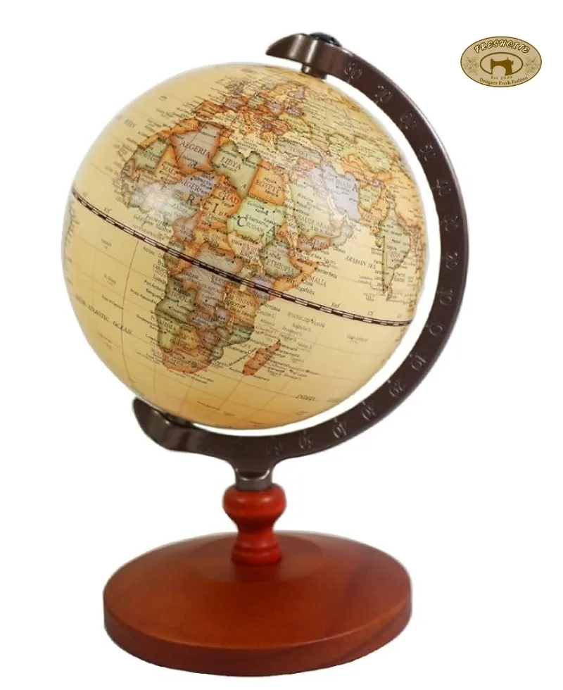 Vintage Globe – Desktop Size